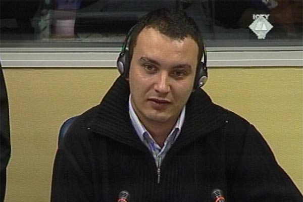 Tarik Žunić, svjedok na suđenju Dragomiru Miloševiću