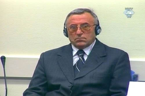 Vladimir Lazarević u sudnici Tribunala