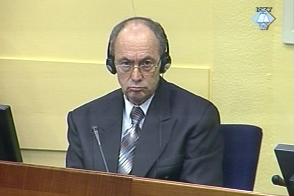 Zdravko Tolimir u sudnici Tribunala