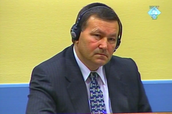Mladen Markač u sudnici Tribunala