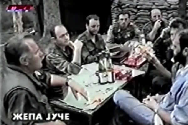 Snimci pregovora delegacije Žepe sa Ratkom Mladićem