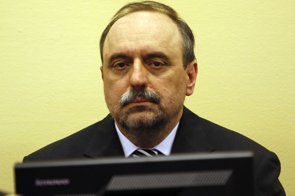 Goran Hadžić u sudnici Tribunala