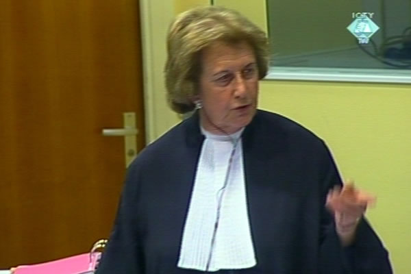Joanna Korner, tužiteljica u Tribunalu