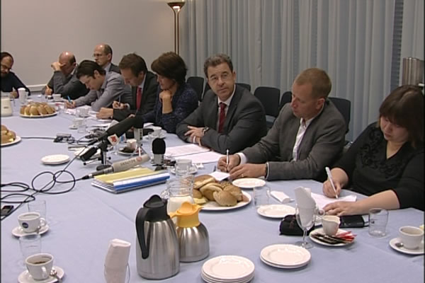 Serge Brammertz, tokom tradicionalnog  radnog ručka s novinarima