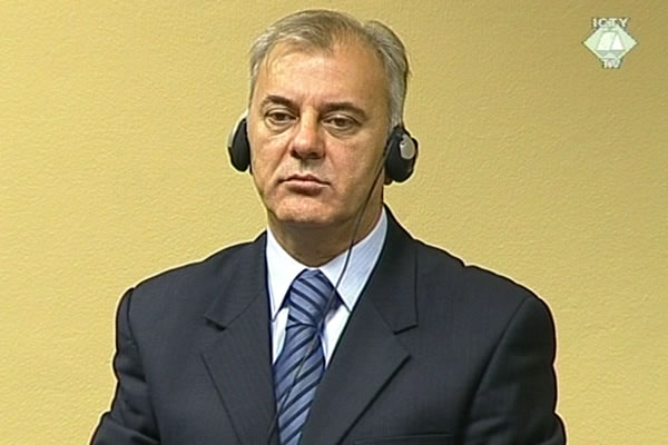 Dragomir Pećanac u sudnici Tribunala 