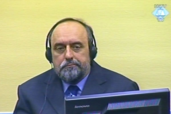 Goran Hadžić u sudnici Tribunala