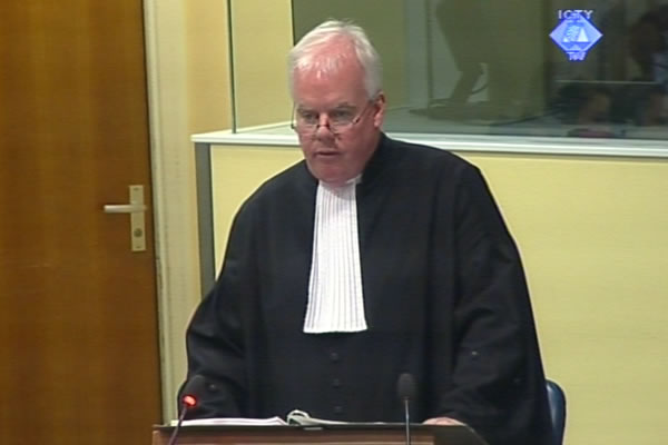 Dermot Groome, tužilac na suđenju Ratku Mladiću