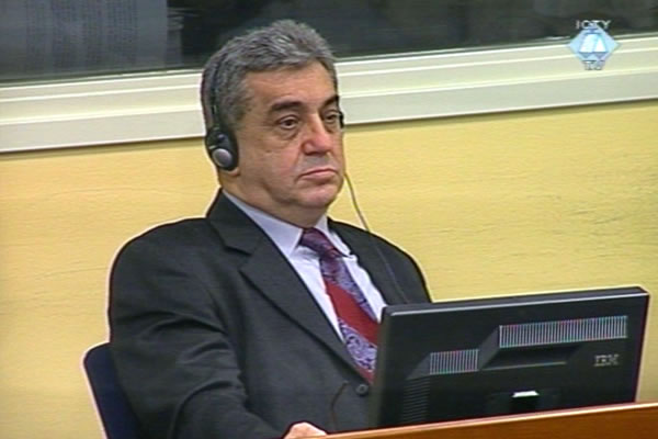 Sreten Lukić u sudnici Tribunala