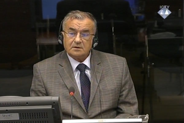 Petar Salapura, svjedok na suđenju Ratku Mladiću 