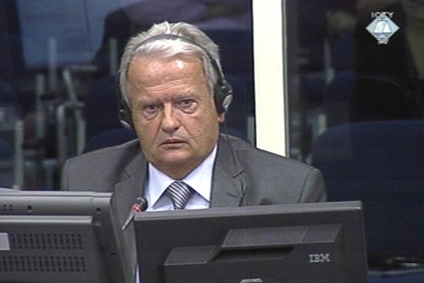 Petar Škrbić, svjedok na suđenju Ratku Mladiću 