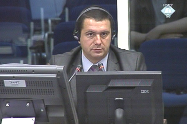 Dušan Janc, svjedok na suđenju Ratku Mladiću 
