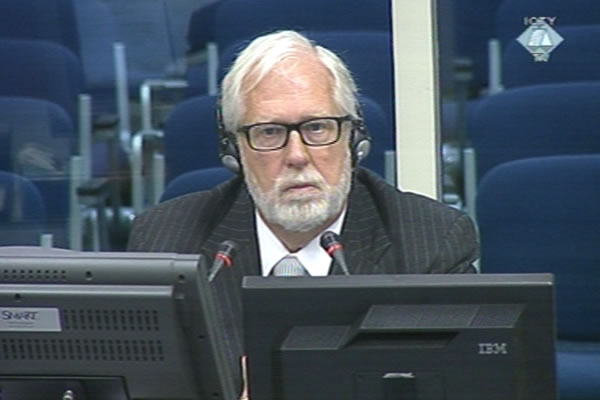 Robert Donia, svjedok na suđenju Ratku Mladiću 