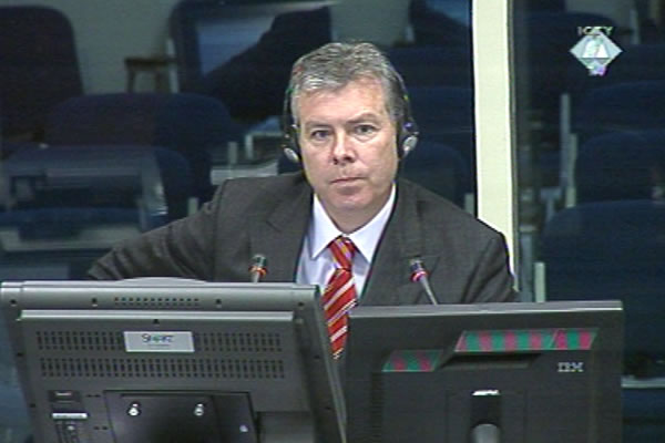 Ewan Brown, svjedok na suđenju Ratku Mladiću 