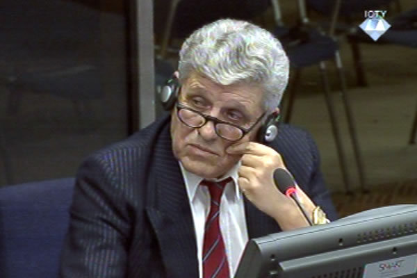 Simo Mišković, svjedok na suđenju Radovanu Karadžiću 