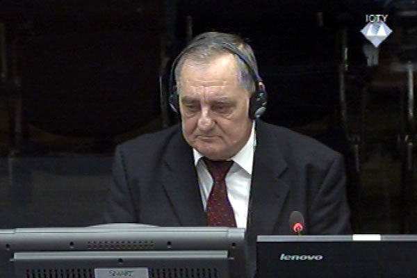 Slobodan Jurišić, svjedok na suđenju Radovanu Karadžiću 