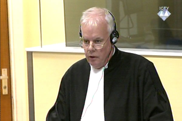 Dermot Groome, tužilac na suđenju Ratka Mladića