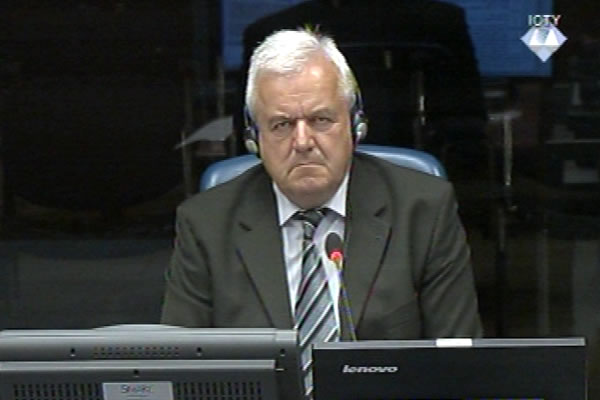 Slavko Gengo, svjedok odbrane Ratka Mladića 
