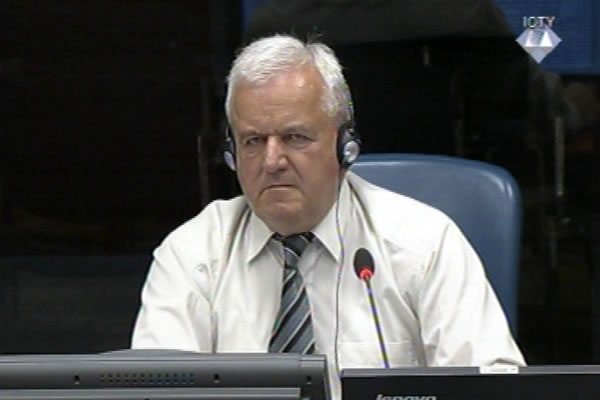 Slavko Gengo, svjedok odbrane Ratka Mladića 
