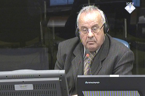 Milorad Sajić, svjedok odbrane Ratka Mladića 