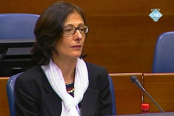 Florence Hartmann u sudnici Tribunala