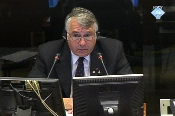 Alain Forand, svjedok na suđenju Gotovini, Čermaku i Markaču