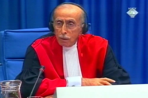 Amin El Mahdi, sudija Tribunala