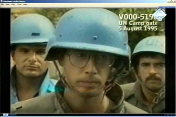 Andrew Leslie kao načelnik štaba mirovnih snaga UN u krajinskom Sektoru Jug