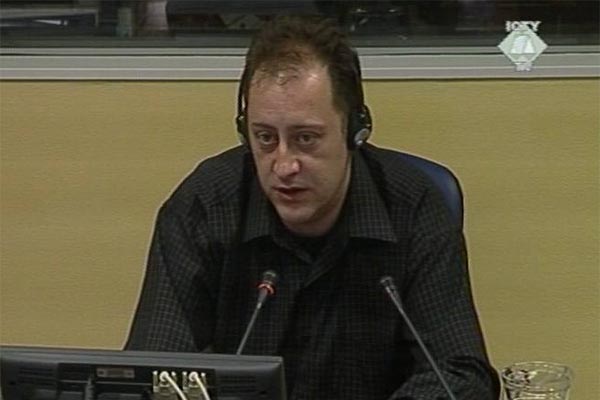 Bogdan Vidović, svjedok na suđenju Dragomiru Miloševiću
