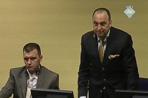 Ljube Boškoski i Johan Tarčulovski u sudnici Tribunala