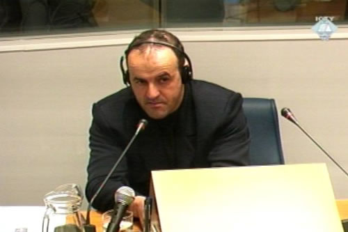 Branislav Gligić, svjedok na sudjenju Oriću