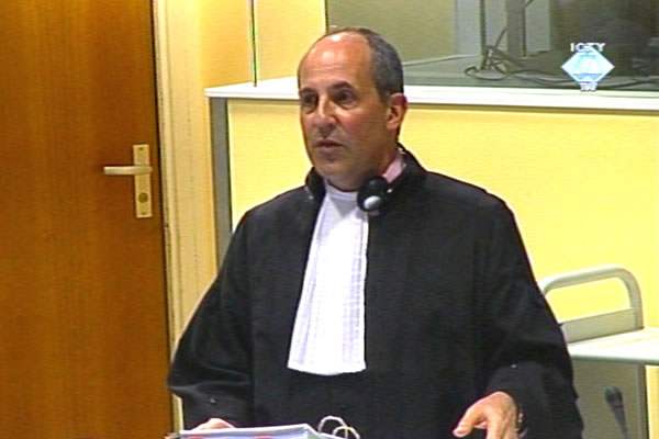 Daniel Saxon, tužilac u Tribunalu