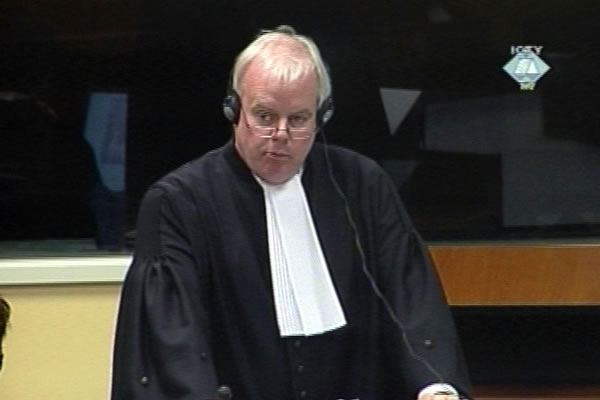 Dermot Groome, tužilac u Tribunalu