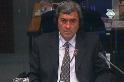 Dragan Jašović, svjedok na suđenju Miloševiću