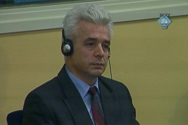 Drago Nikolić, optuženi za zločine u Srebrenici