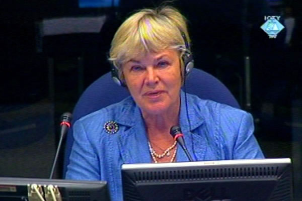Elisabeth Rehn, svjedok na suđenju Gotovini, Čermaku i Markaču