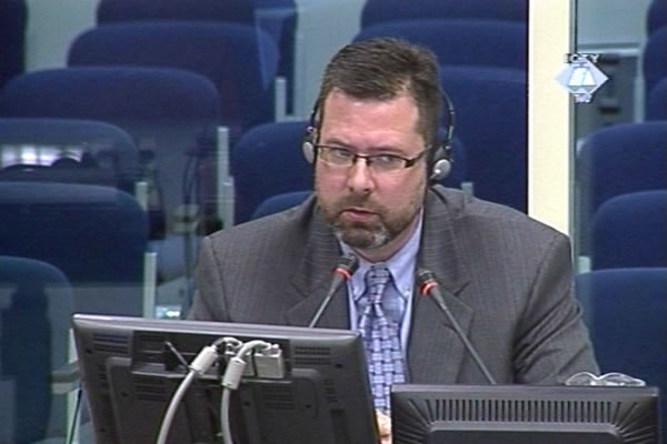 Eric Fruits, vještak odbrana šestorice bivših srpskih zvaničnika optuženih za zločine na Kosovu 1999. godine