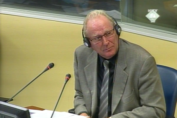 Erik Lennart Widen, svjedok na suđenju Gotovini, Čermaku i Markaču