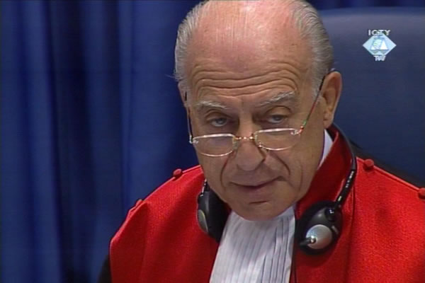 Fausto Pocar, predsjednik Tribunala