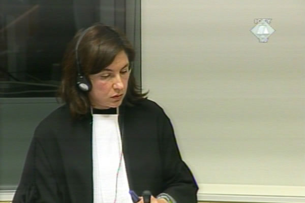 Francesca Mazzoco, tužilac na suđenju Sredoju i Milanu Lukiću