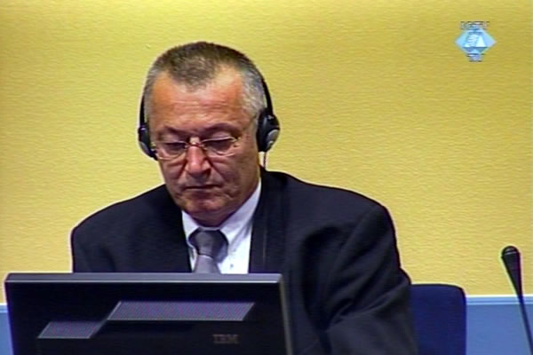 Franko Simatović u sudnici Tribunala