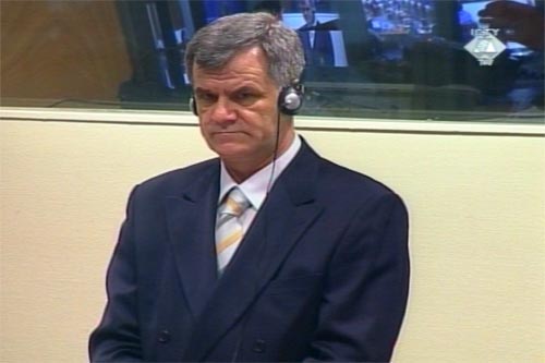 Gojko Janković u sudnici Tribunala