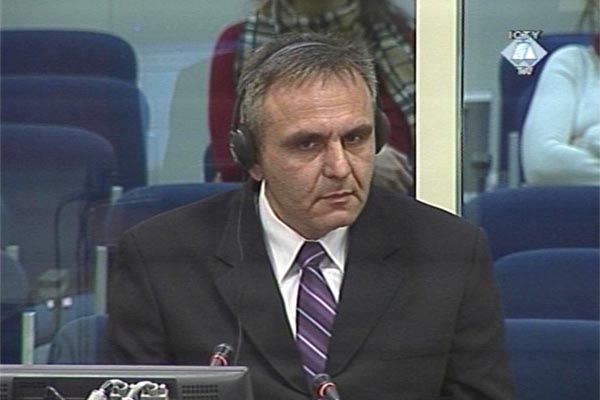 Goran Jeftović, svjedok odbrane Vladimira Lazarevća