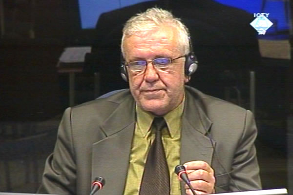 Husnija Mahmutović, svjedok na suđenju bivšim čelnicima bosanskih Hrvata