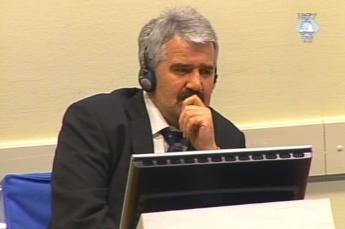 Ivica Rajić u sudnici Tribunala
