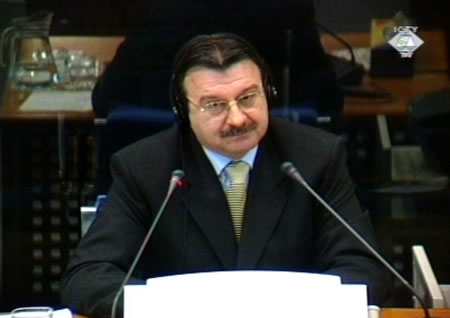 Ivo Šimunović, svjedok na suđenju Slobodanu Miloševiću