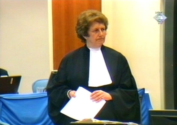 Joanna Korner, tužiteljica u procesu Brdjaninu