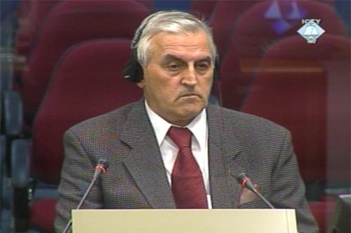 Josip Čović, svjedok na suđenju 