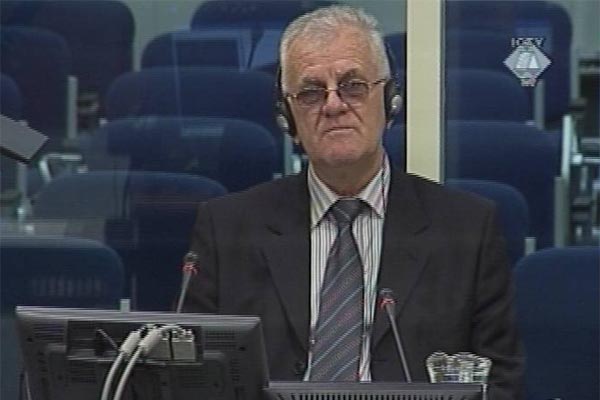 Josip Praljak, svjedok na suđenju šestorici bivših lidera bosanskih Hrvata