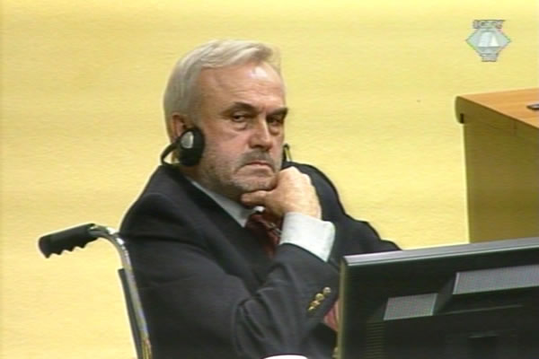 Jovica Stanišić u sudnici Tribunala