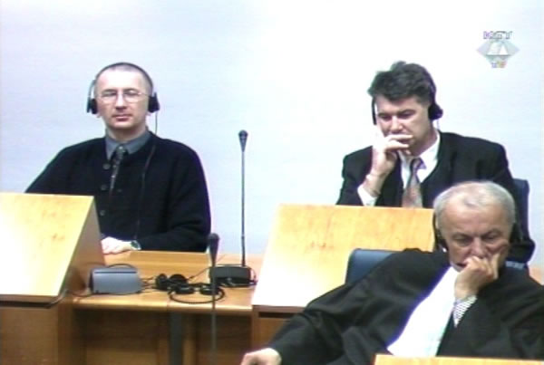 Dario Kordić i Mario Čerkez u sudnici Tribunala